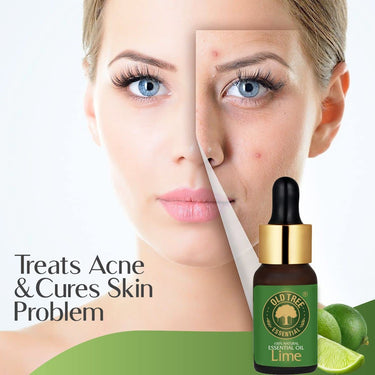 Old Tree Pure Lime Essential Oil for Skin, Hair, Diffuser, Candle Making (15ml) - Undiluted and Natural Perfume Oil with Dropper for Fragrance, Stress Relief and Aromatherapy